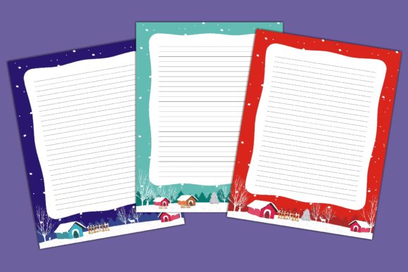 Christmas Blank Notes KDP Interior for Polished Web Design