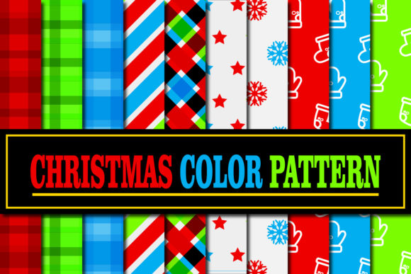 Christmas Color Pattern for Handmade Creations