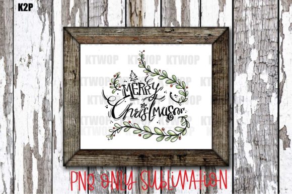 Christmas-Merry-Christmas Handdraw PNG for Crafts