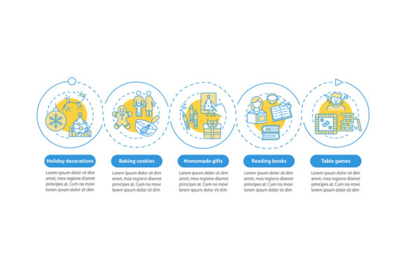 Christmas Vacation Ideas Infographic for Digital Sellers