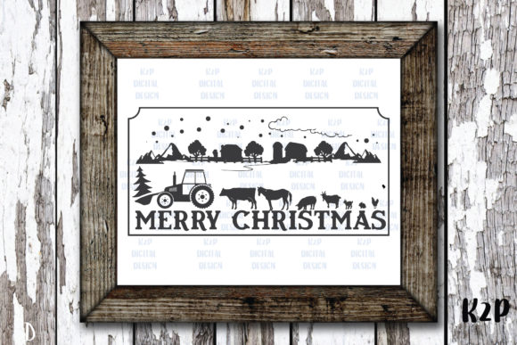 Farm Fresh Christmas Trees Sign for Crafts
