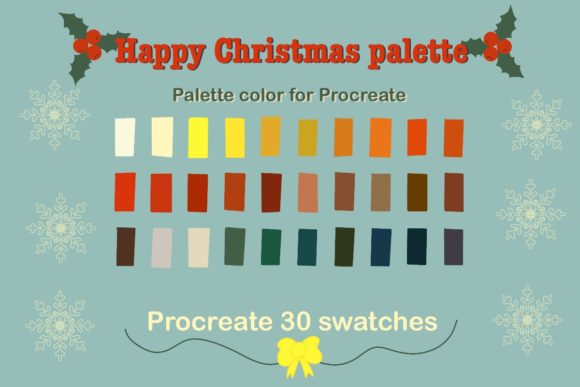 Happy Christmas Color Palettes for Branding and Marketing