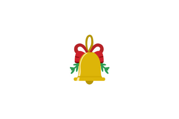 Sleek Bell Christmas Icon for Local Business Branding